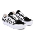 Vans UA Old Skool Platform Black White Checkerboard