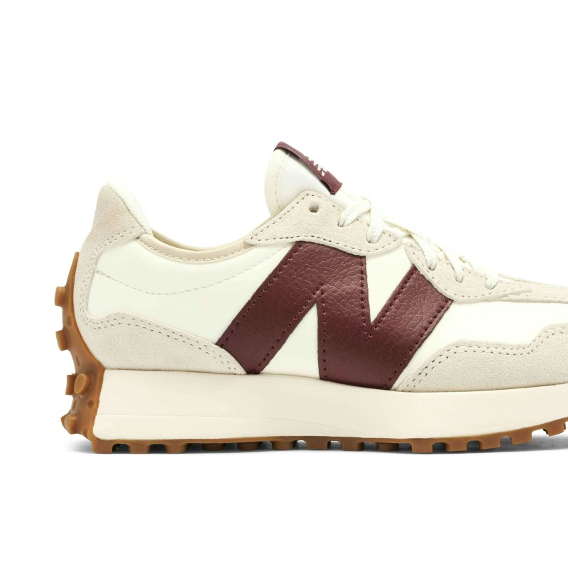 New balance 327 burgundy womens on sale